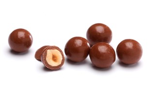 Belledonne Hazelnoot met melkchocolade bulk bio 2kg - 6067